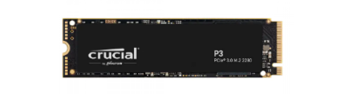 Crucial P3 1TB PCIe Gen3 M.2 2280 NVMe SSD